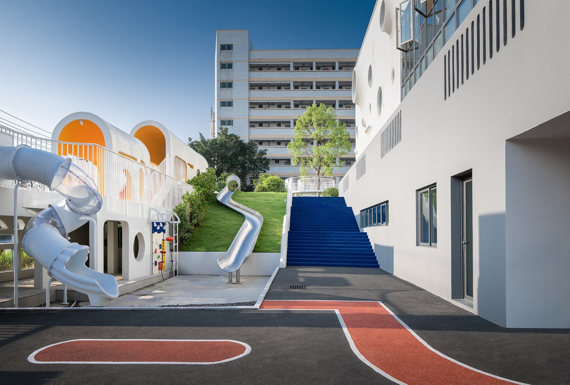 truong mau giao Fuzhou ESUO Future kien truc phi hanh gia