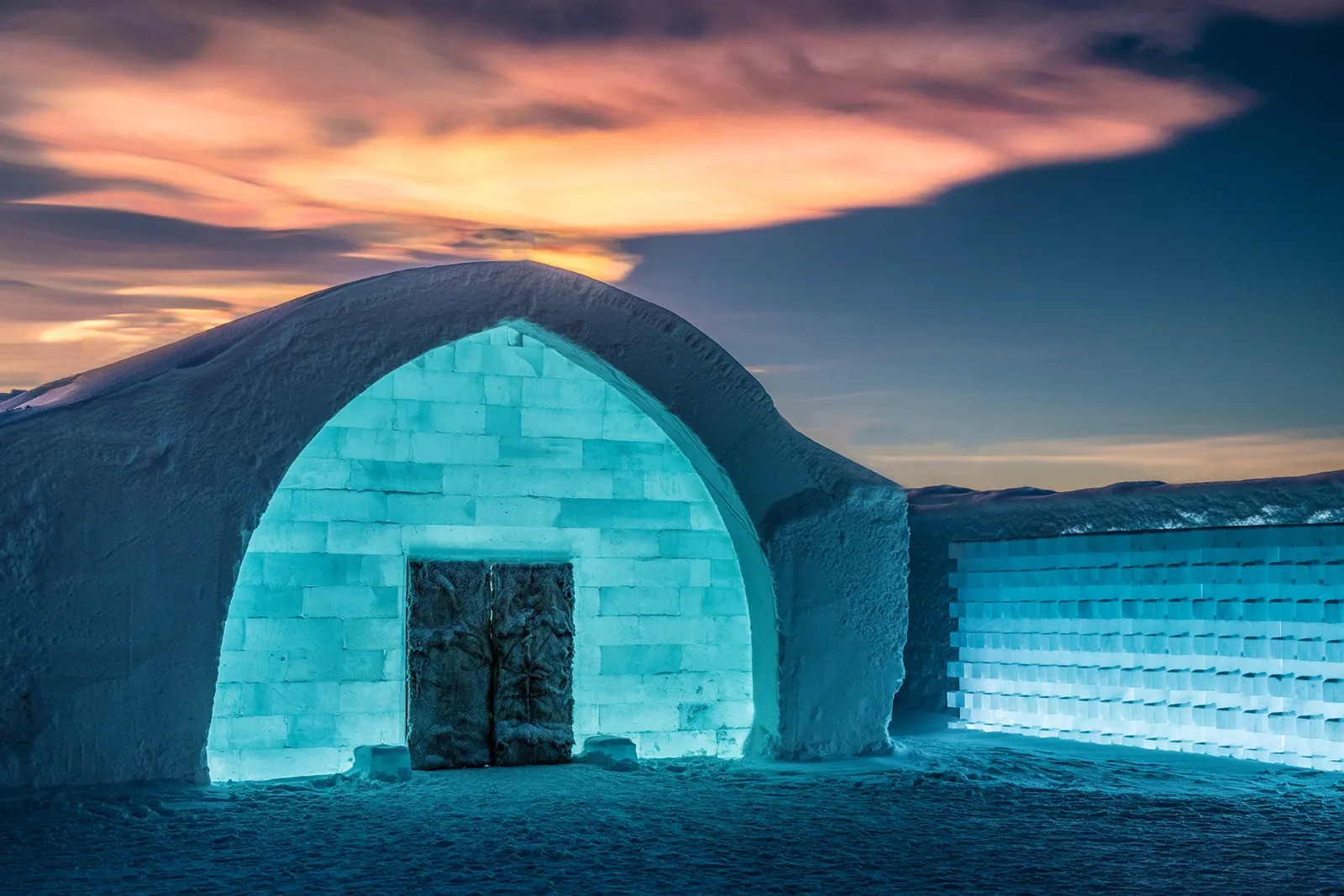 icehotel mua dong khach san thuy si