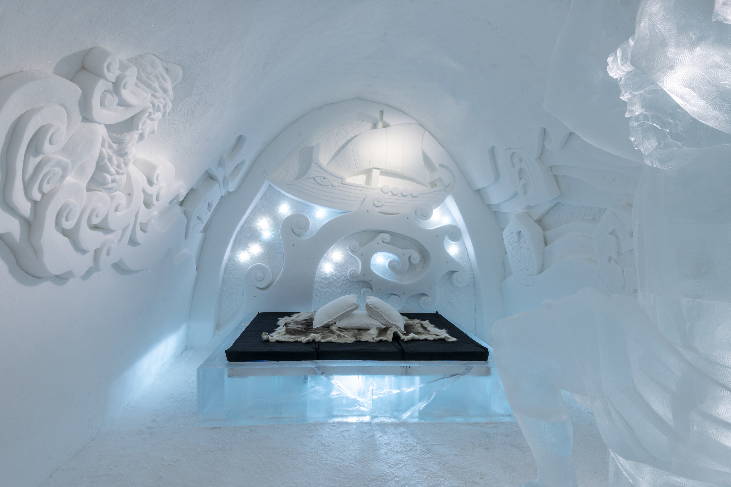 icehotel mua dong khach san thuy si