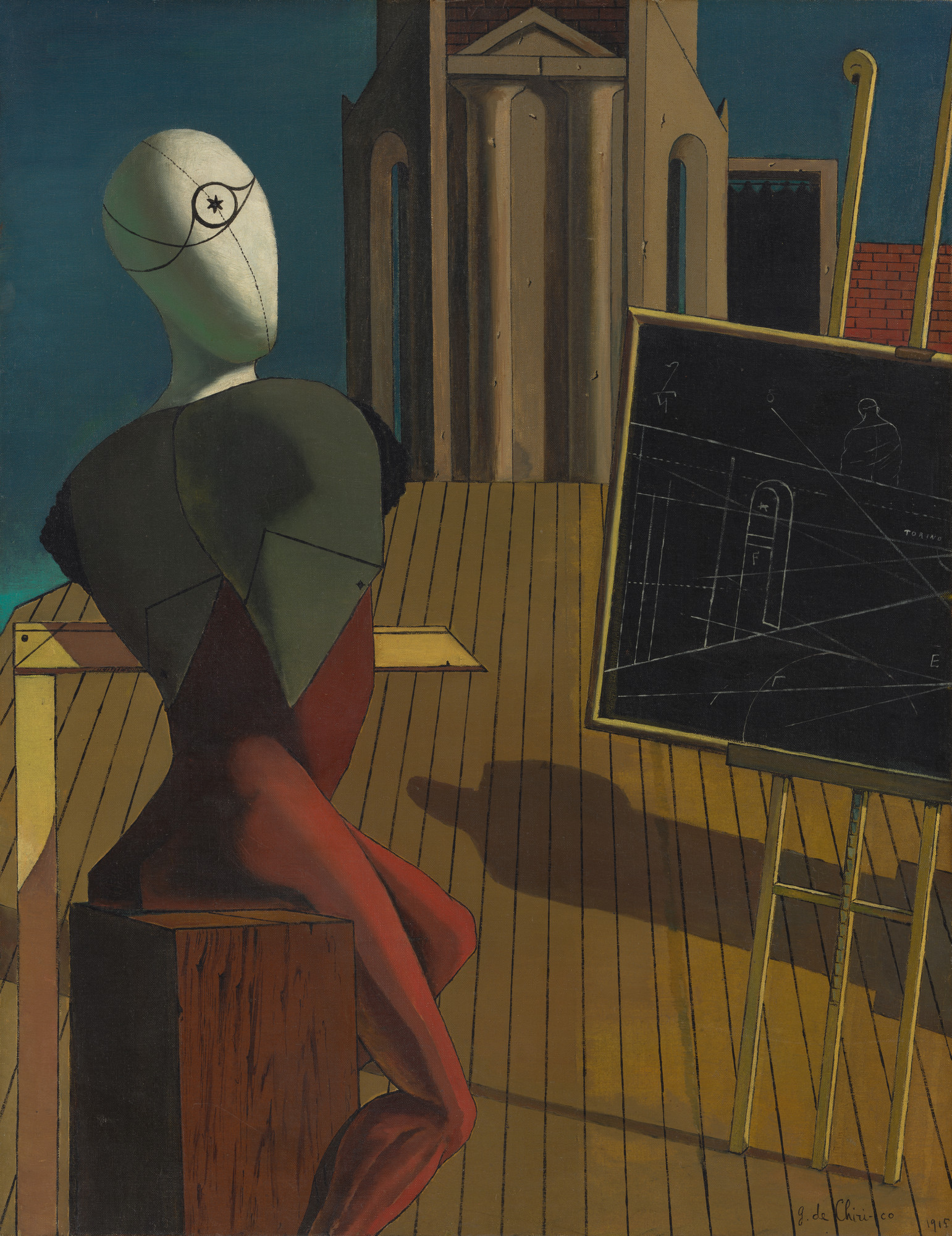 The Seer Giorgio de Chirico hoi hoa sieu hinh