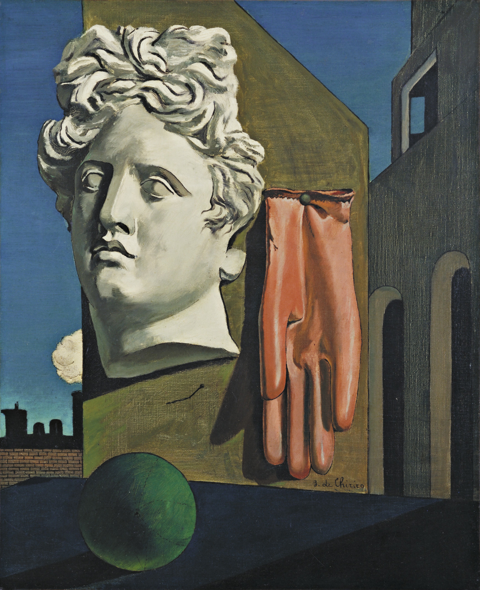 The Song of Love Giorgio de Chirico