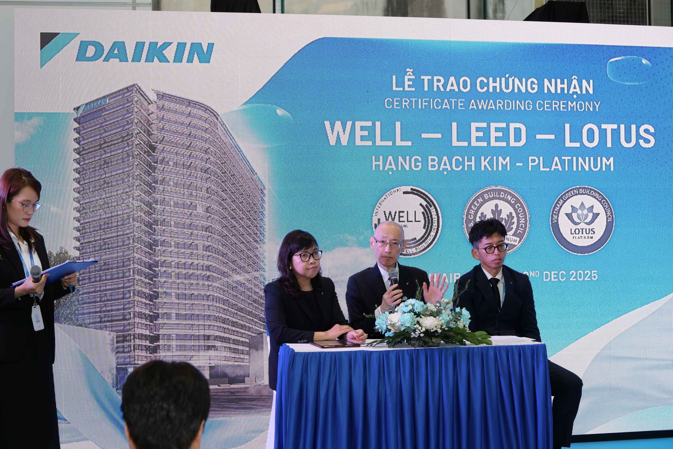 Daikin Air Tower LEED LOTUS WELL