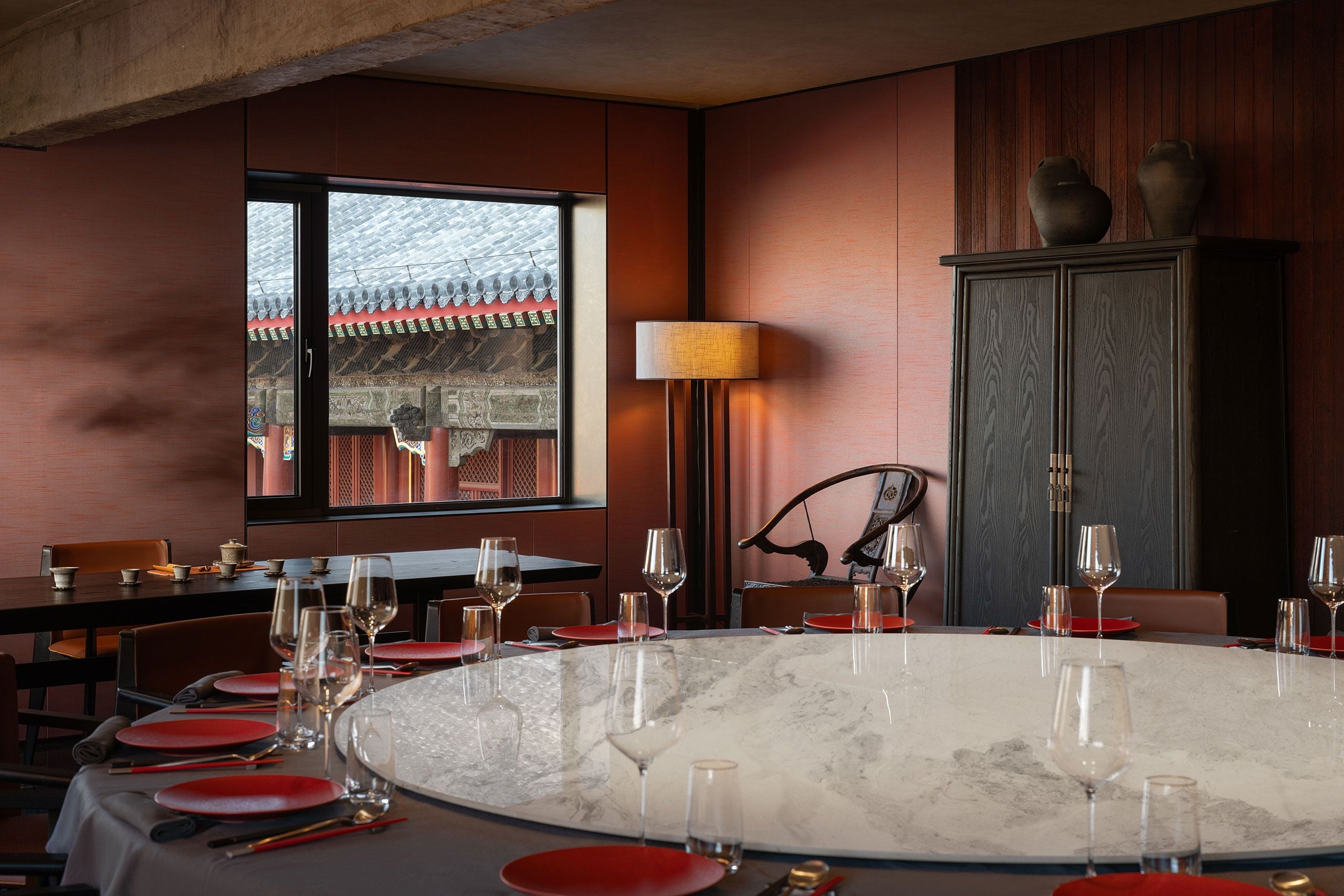 nha hang GUI TEMPLE di san bac kinh DSC·Design Neo-Jinghua Aesthetics