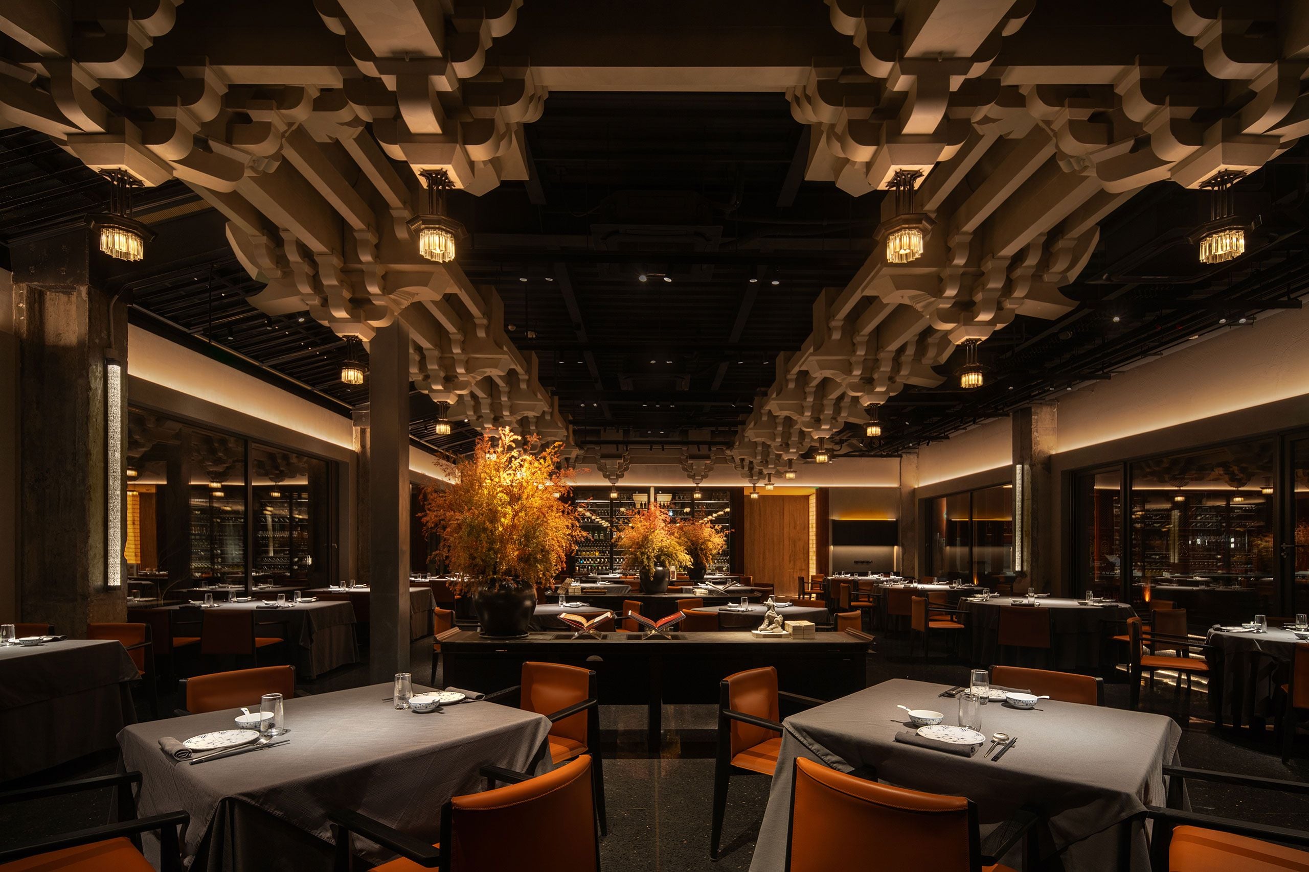 nha hang GUI TEMPLE di san bac kinh DSC·Design Neo-Jinghua Aesthetics