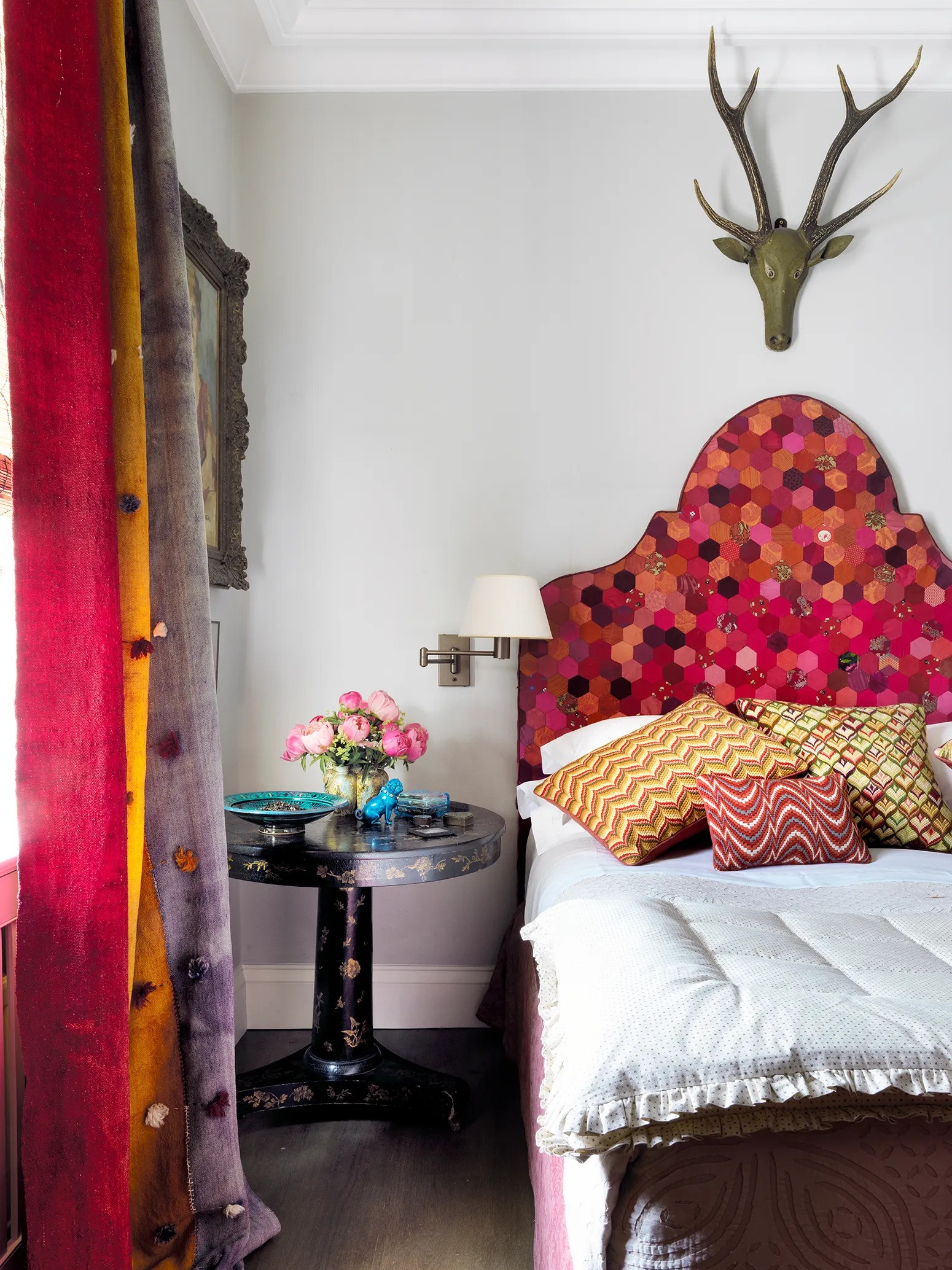 thiet ke noi that phong ngu ga giuong patchwork quilting