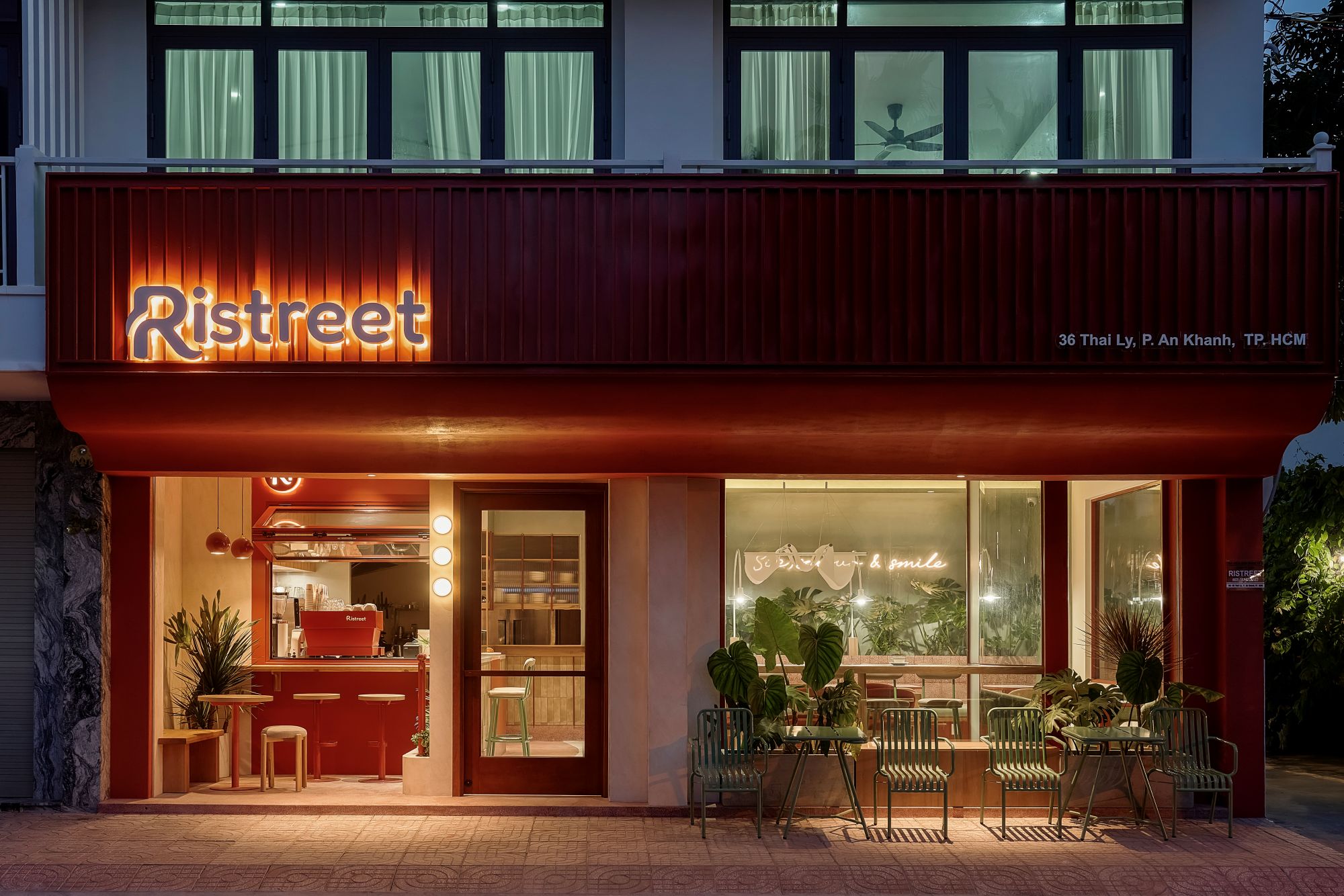 kag design quan ca phe ristreet