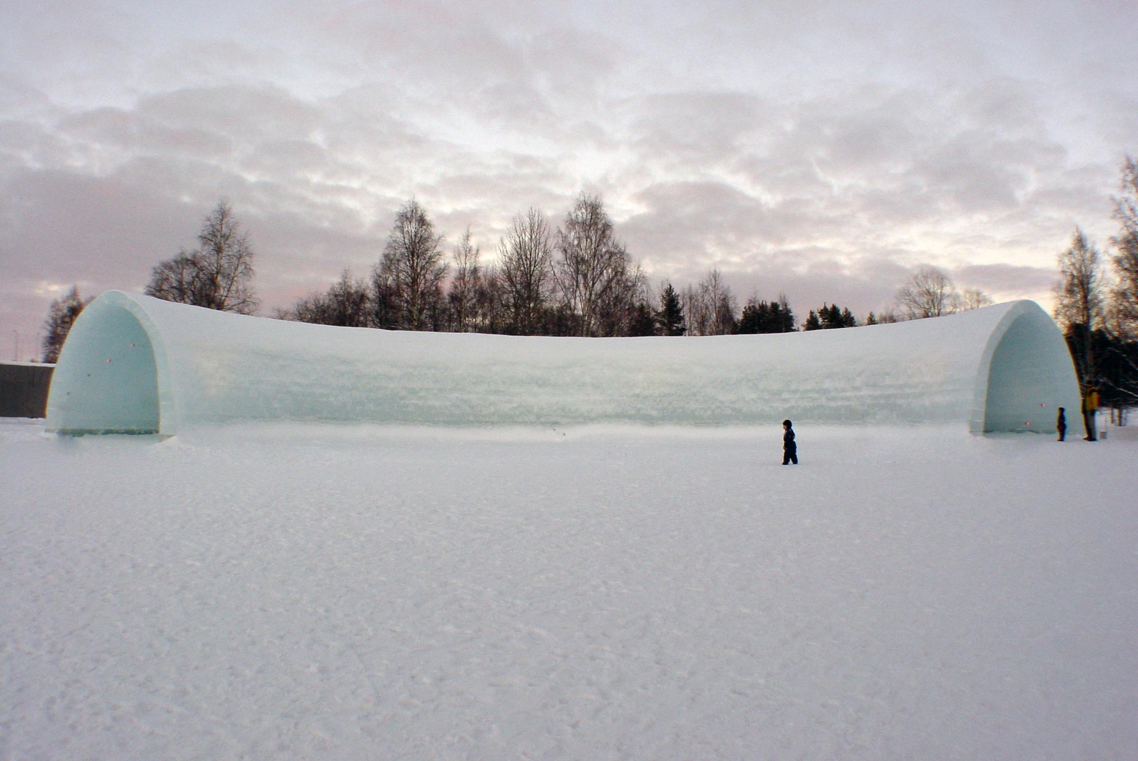Tatsuo Miyajima tadao ando snow show trien lam kien truc mua dong