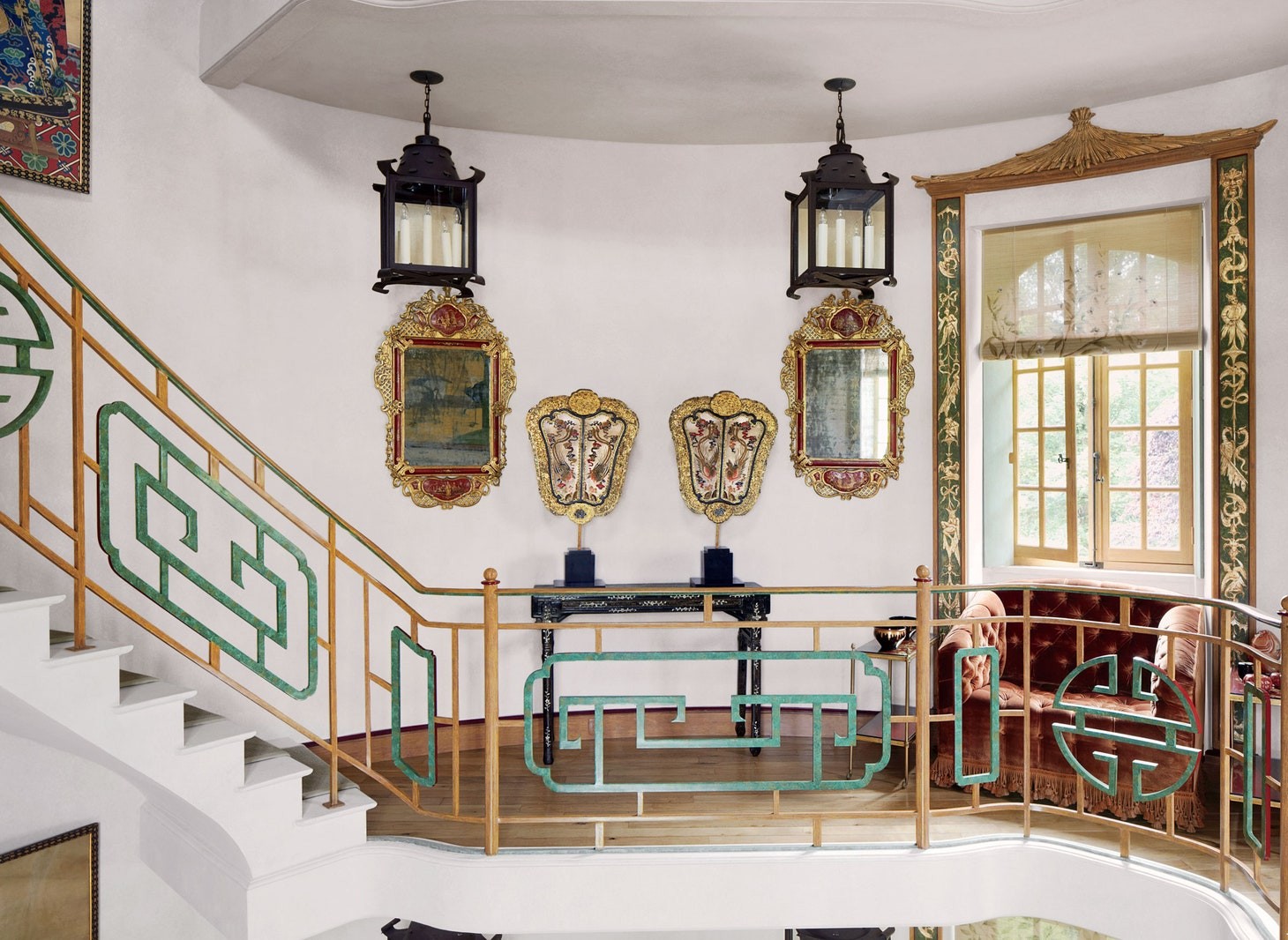 valentino Wideville chateau lau dai noi that xa hoa chinoiserie