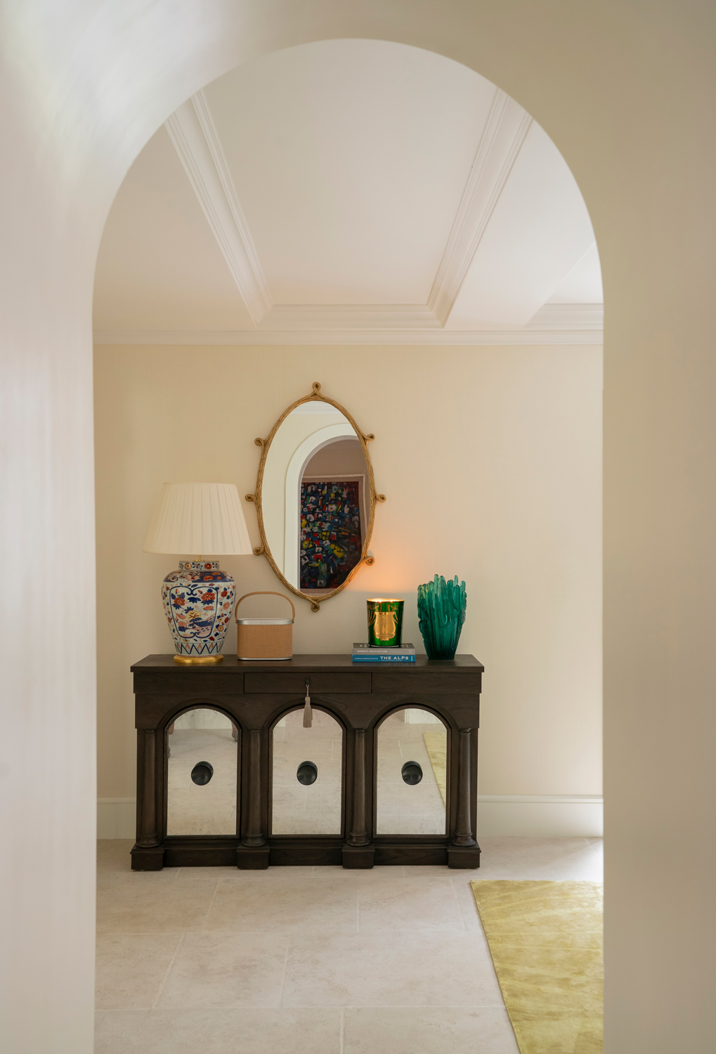 Cai tao biet thu Hampton House hanh lang