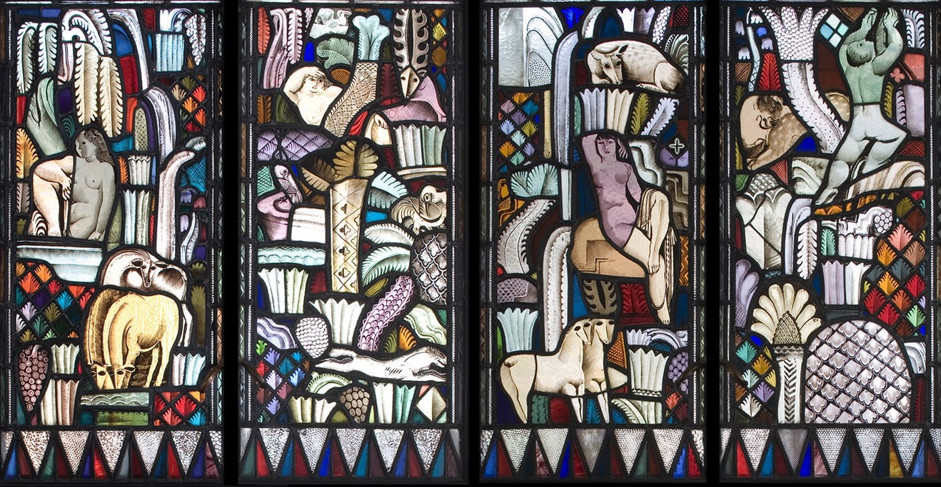 tranh kinh stained glass