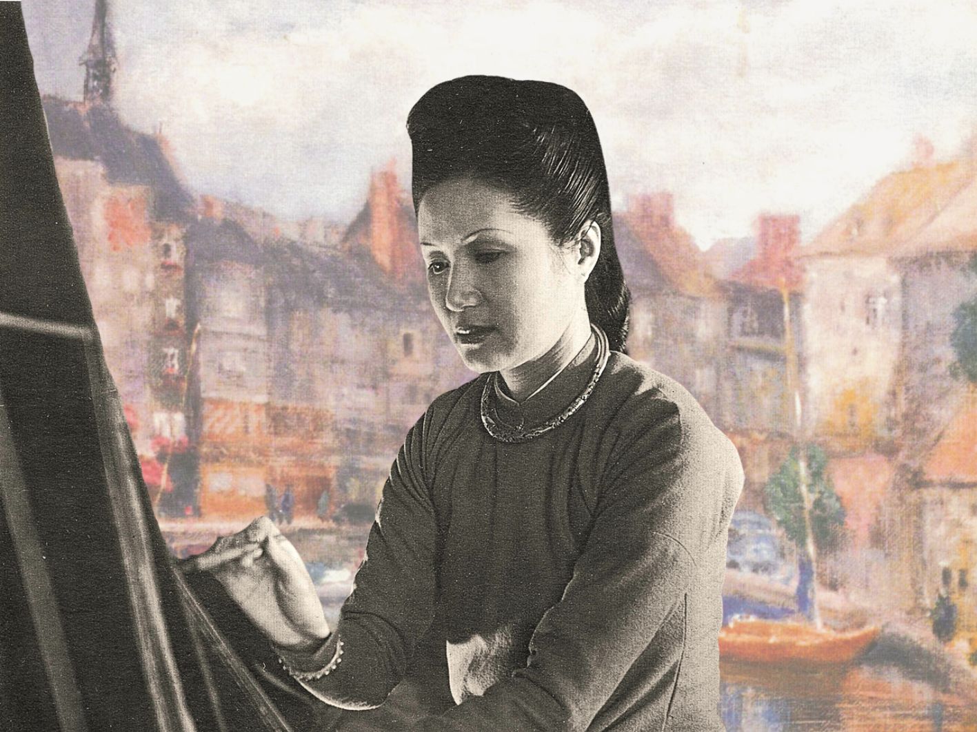 le thi luu hoa si dong duong