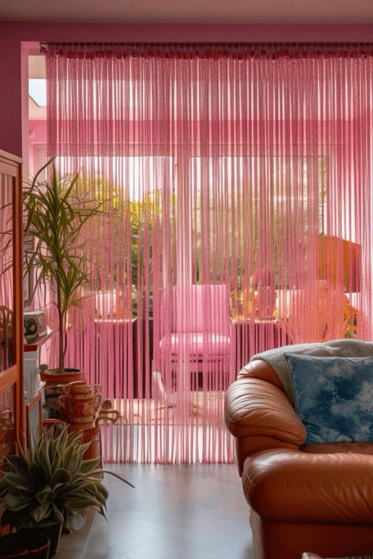 rem soi String Curtains