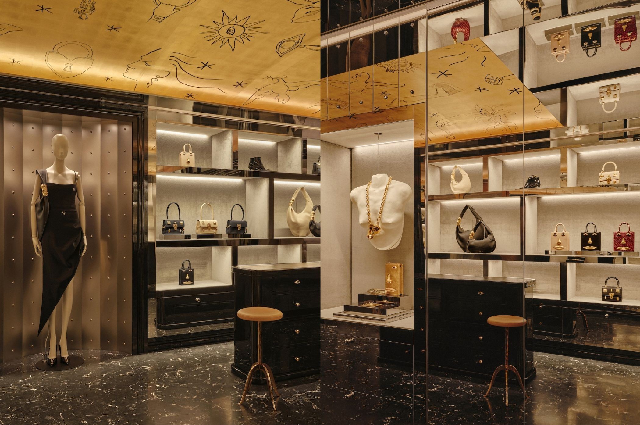 cua hang salon schiaparelli hong kong sang trong xa xi