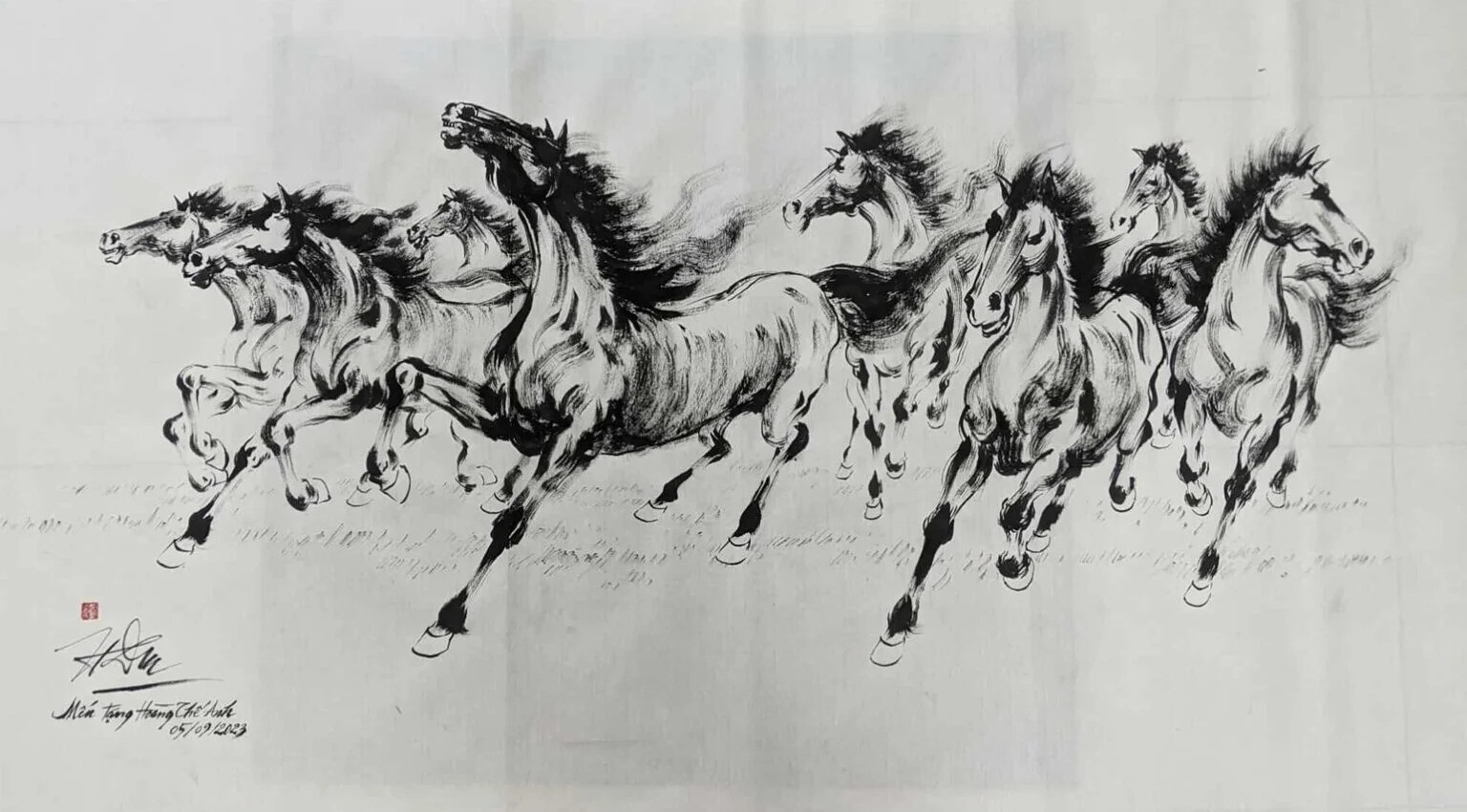 tran huy duc tranh ngua ma dao thanh cong