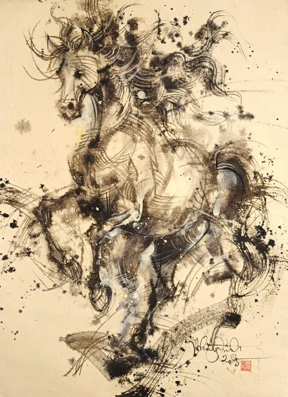 tranh ngua ma dao thanh cong