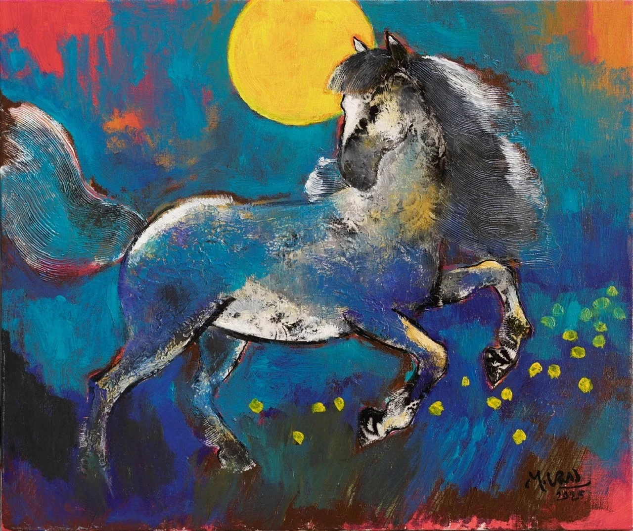 tranh ngua ma dao thanh cong