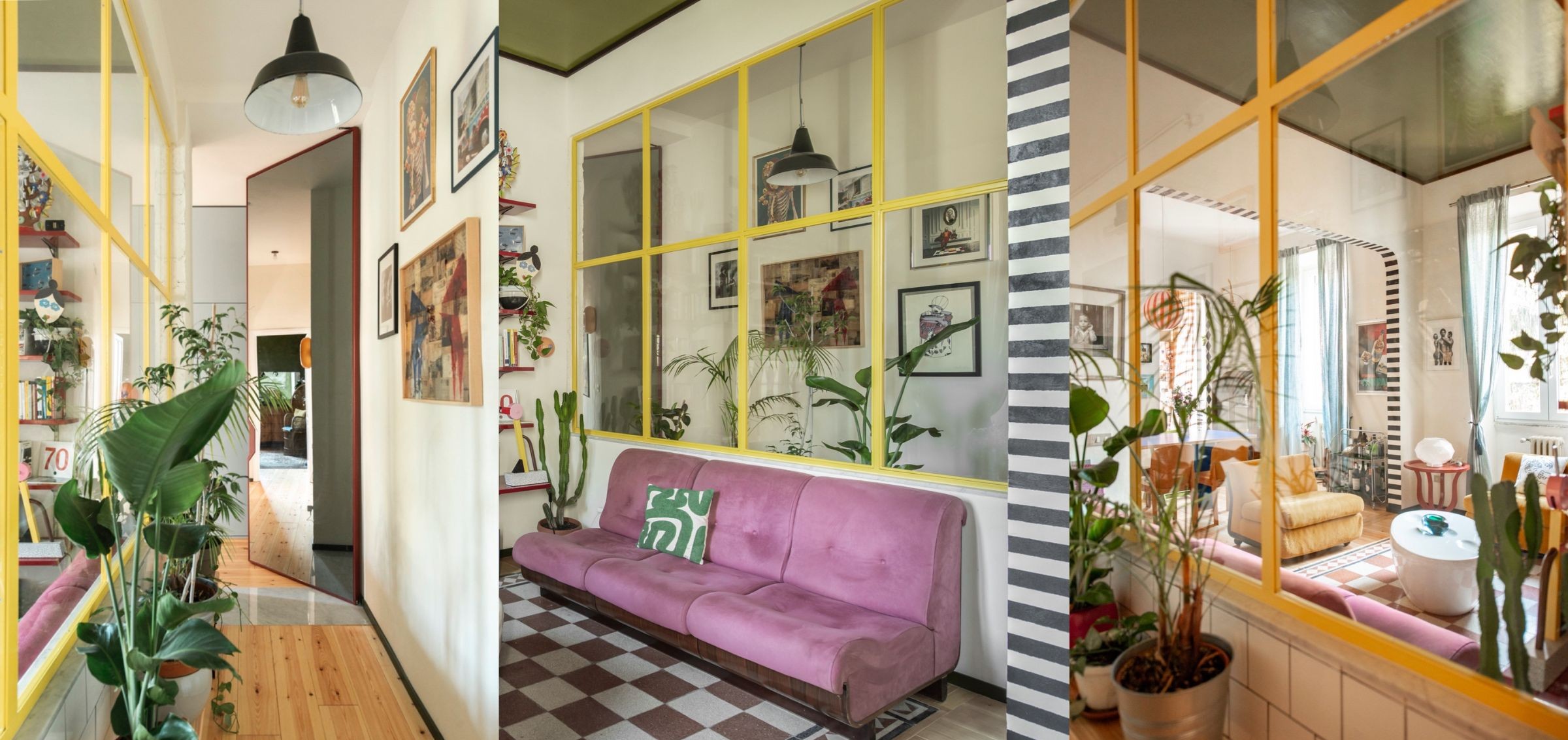 hanh lang can ho rome station123 cay xanh