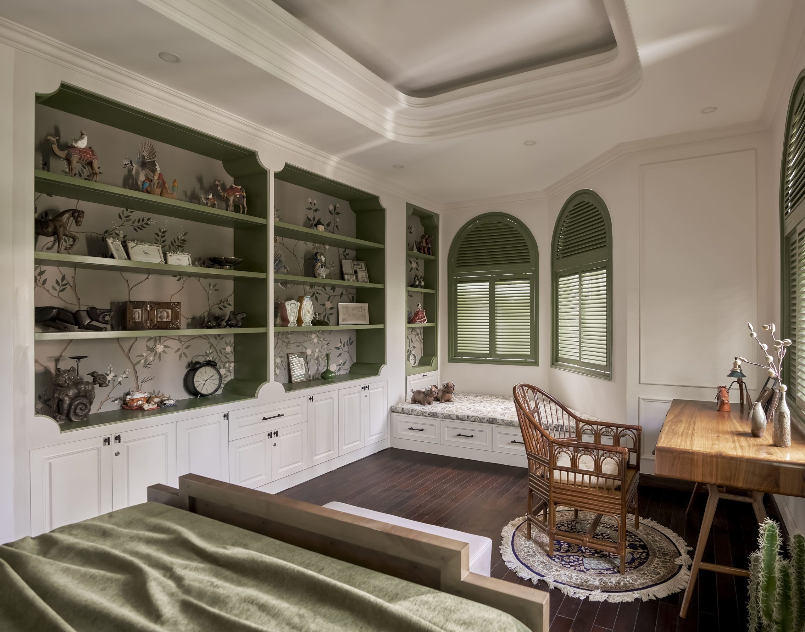 villa quan 7 phong cach indochine