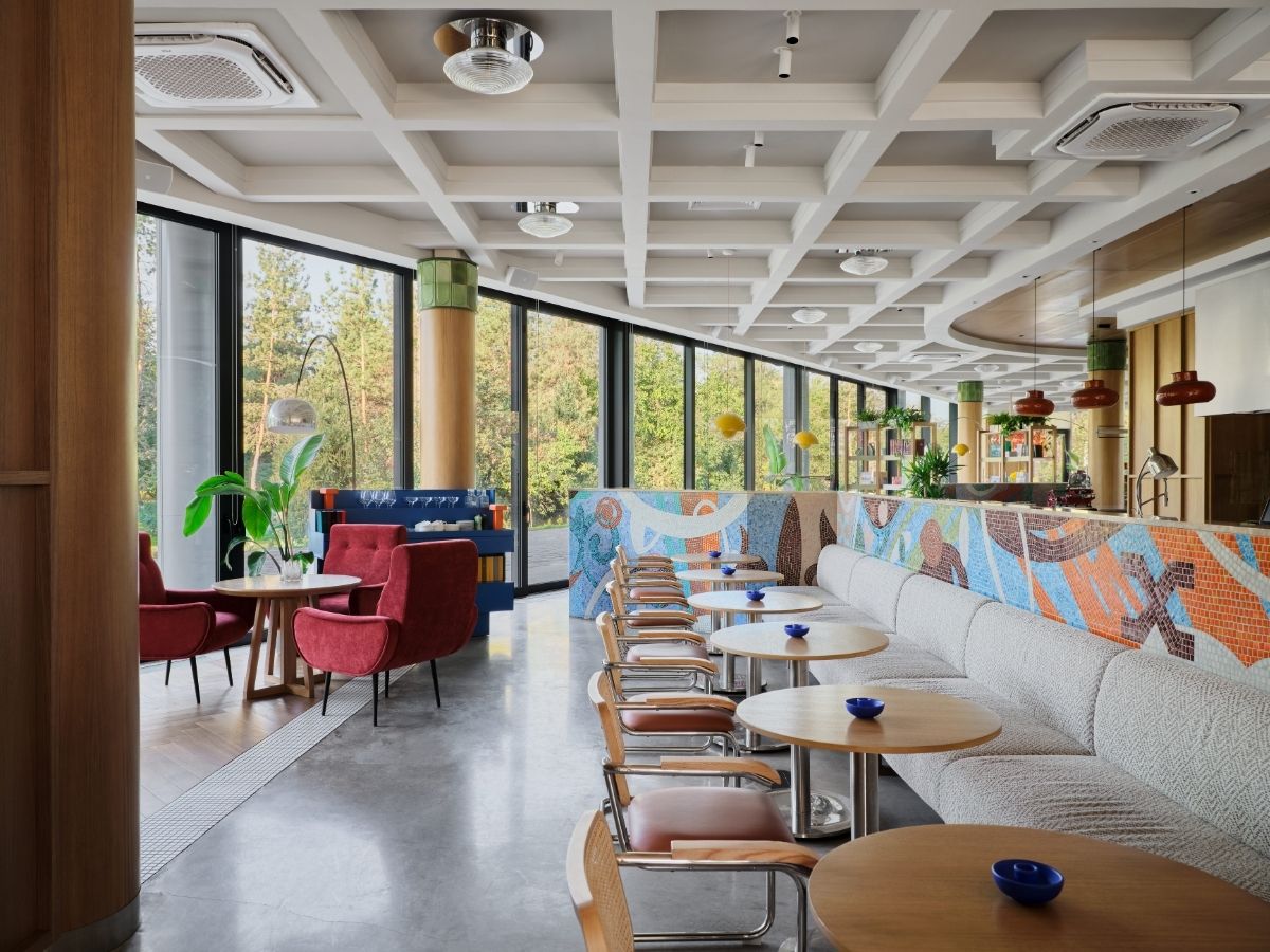 cong trinh Aqqu Central Cafe Kazakhstan Almaty