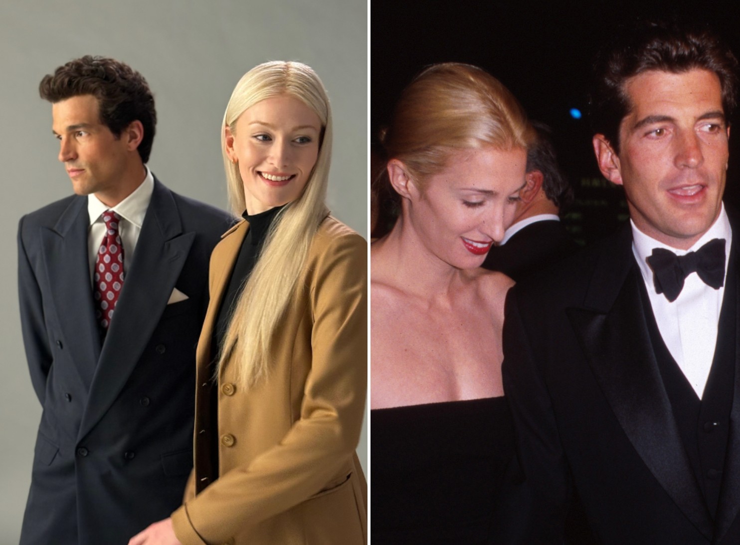 john F. Kennedy Jr. & Carolyn Bessette love story