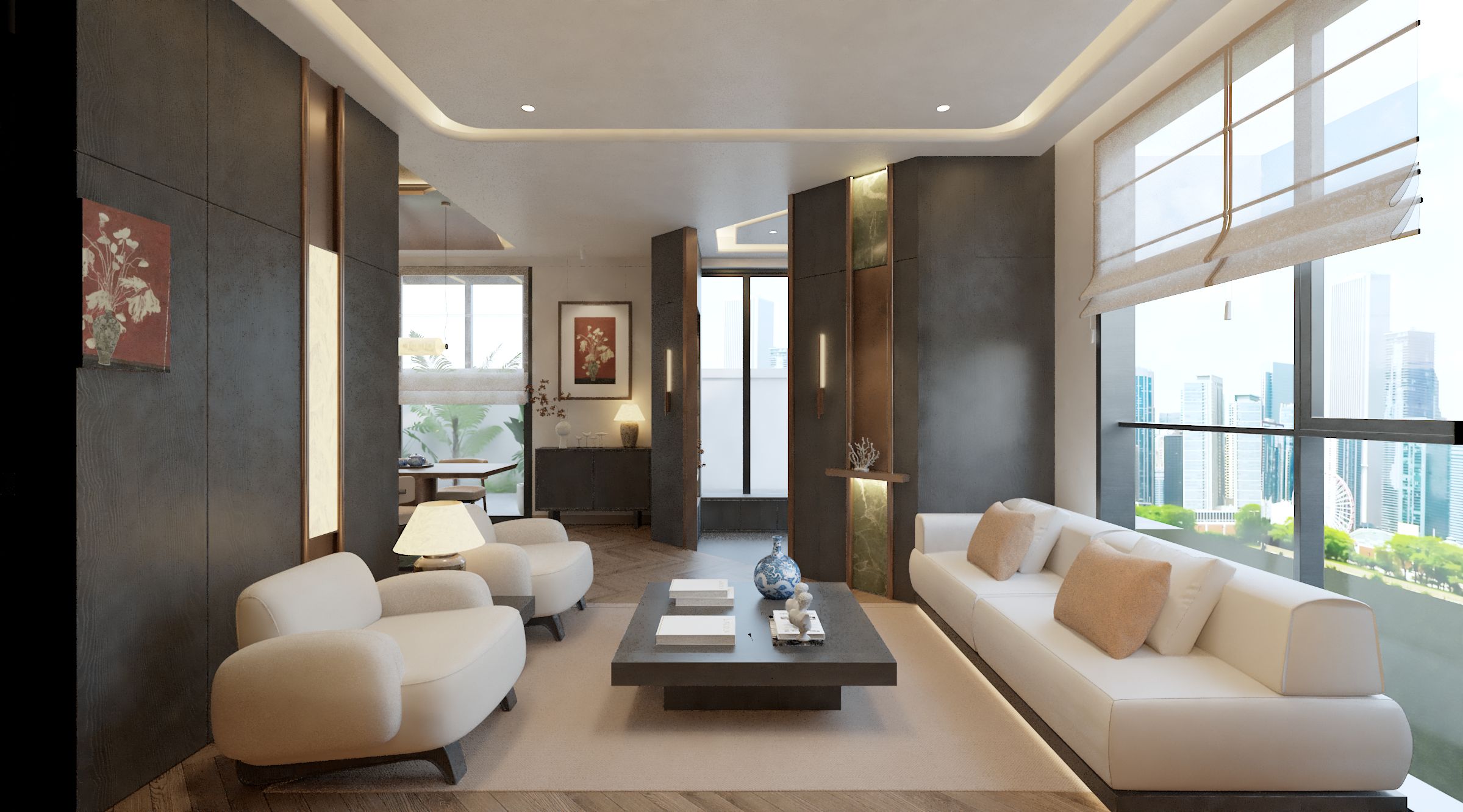 NAQI & Partners can ho gladia noi that phong khach san go kes living lab