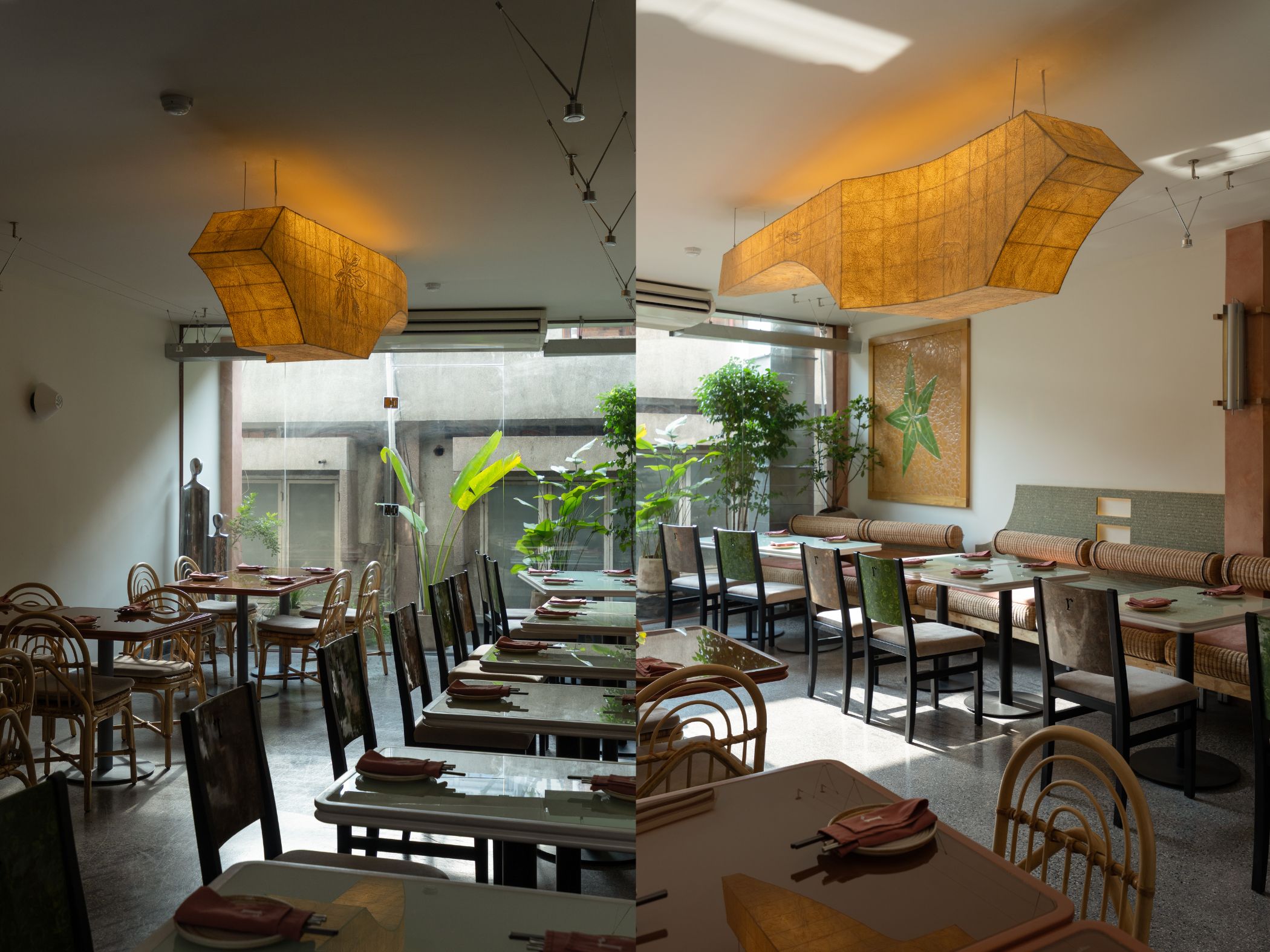 nha hang mekong sgnha mien tay am thuc giay truc chi noi that