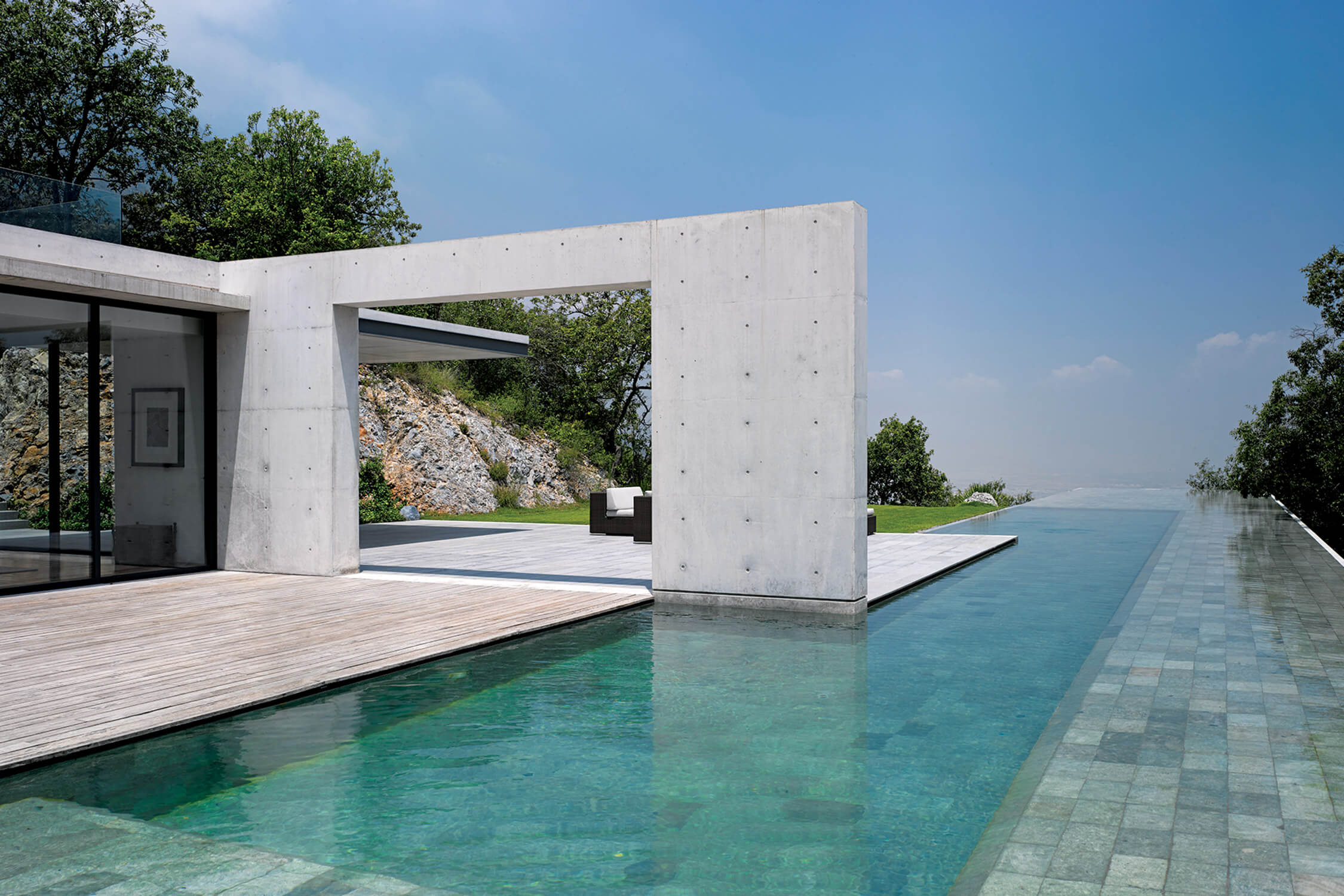 Casa Monterrey Tadao Ando pool