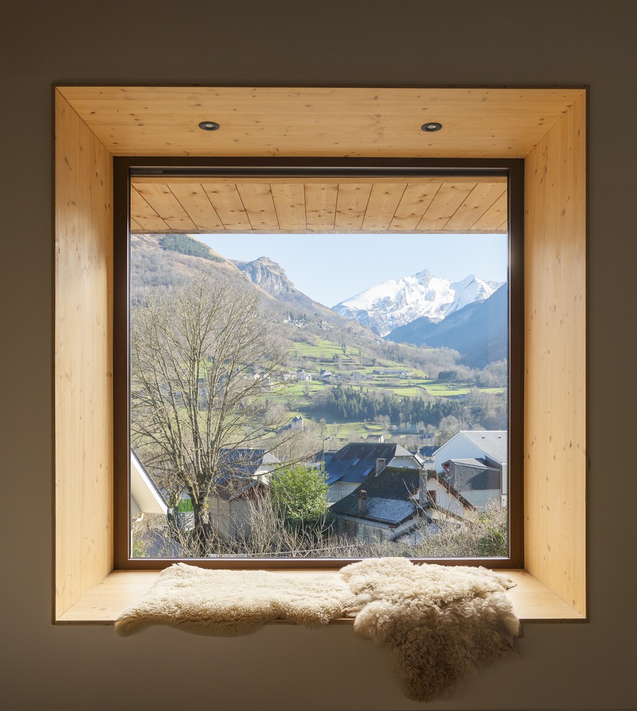 nha go Laruns Pyrenees Mesnil Architectures