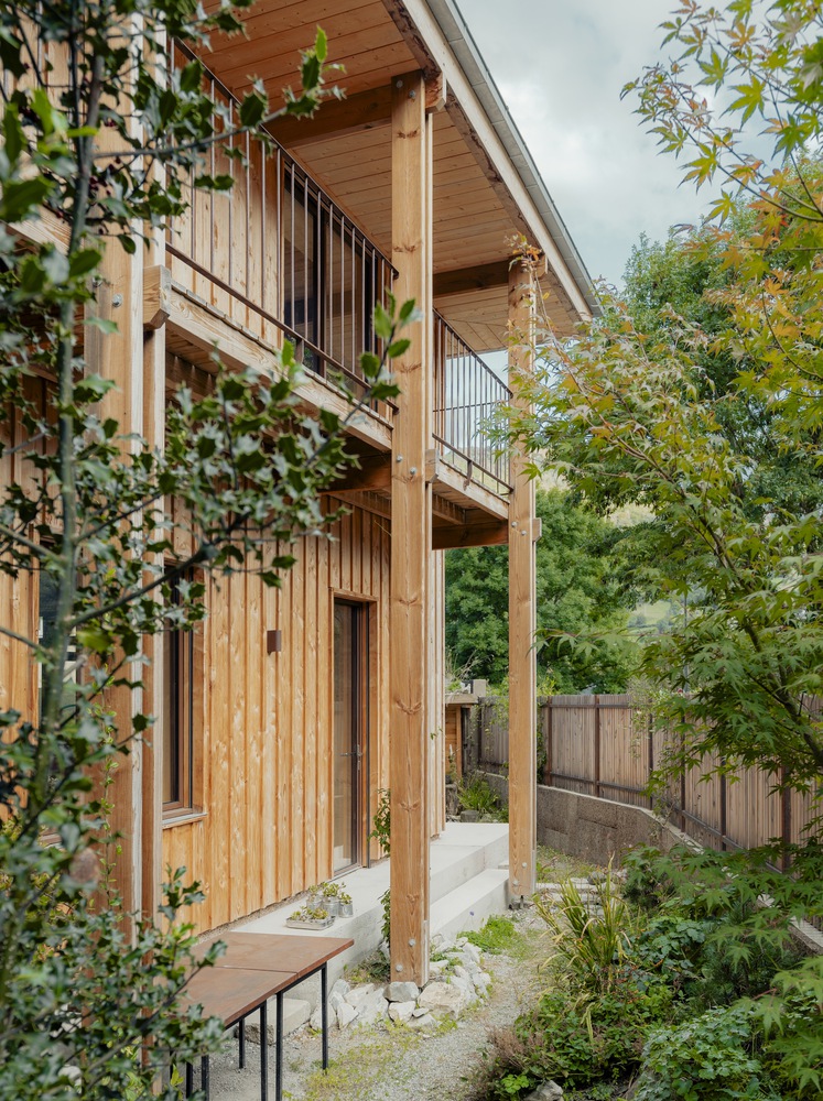 nha go Laruns Pyrenees Mesnil Architectures