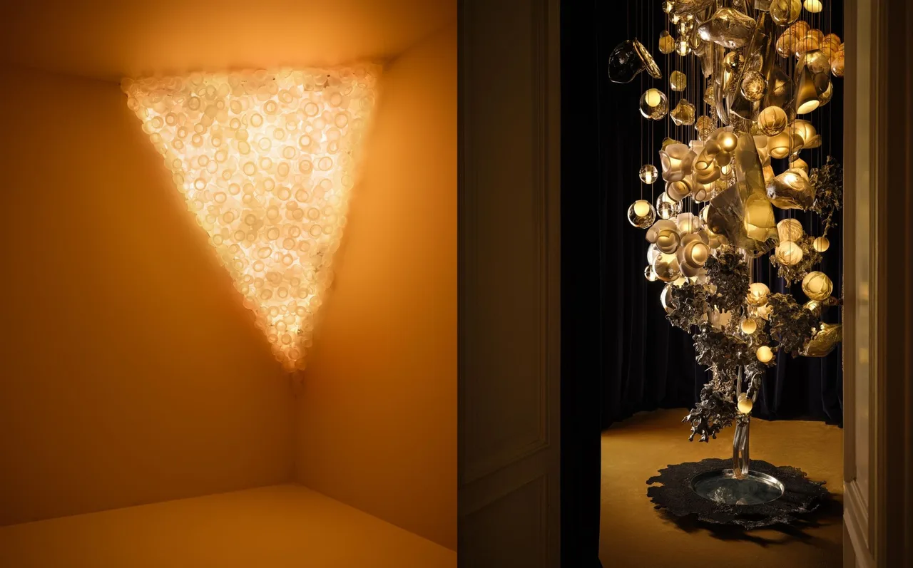 milan design week 26 trien lam do noi that thu cong anh sang bocci